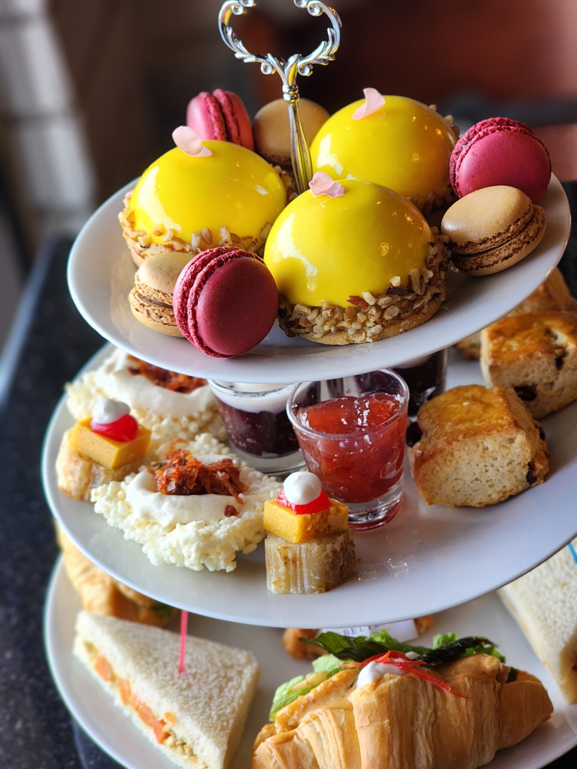 Thai Afternoon Tea dessert plate